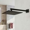 Čtvercová hlavová sprcha REA JS-P015B 30cm Black