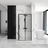 Shower enclosure Rea Rapid Slide Black