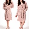Accappatoio da donna Vestaglia DIAMOND Dirty Pink