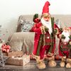 Babbo Natale 70 cm grande decorazione natalizia L-21X40