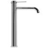 Bathroom faucet Rea LUNGIS Chrome Super High