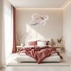 Люстра LED MS011-CP ROSE GOLD 59cm