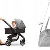 Baby Stroller Bag with rope Organizer GREY