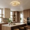 Deckenleuchte LED SWE095-C 50cm GOLD