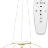 Lampe LED APP794-CP Flat Gold