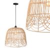 PŘÍRODNÍ BOHO ZÁVĚSNÉ STROPNÍ SVÍTIDLO APP1352-1CP 40 cm