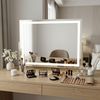 Spiegel LED STUDIO L.Gold 58x45