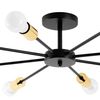 Lampada Ragno 8 Black Gold APP502-8C