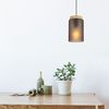 Ceiling lamp APP1810-1CP Frosted Grey