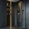 Shower faucet REA Lungo Stripe BRUSH GOLD