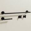 Badezimmer-Accessoire-Set Ari Black 4-teilig
