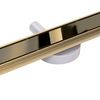 Odtokový žľab Rea Pure Neo Mirror Pro 90 - zlatý