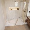 Shower tray Bazalt CARRARA WHITE 90x120