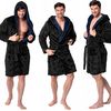 Bathrobe Jordan Black Navy Men L