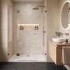 shower tray Rea Belmond White 90x120 Brush Copper