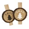 Christmas decoration set 8 wood tree KL-21X11