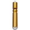 Kovová závěsná stropní lampa zlatá APP470-1CP