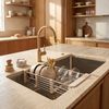 Teleskop-Abtropfständer für Spüle REA P14487B Beige