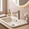 Rubinetto da bagno Rea Arlo Brush Nickle
