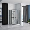 Shower tray Rea Look White 80x100