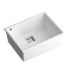 Granite sink DAVID 50 White