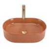 Lavabo da appoggio Rea Vanda Cinnamon Matt