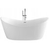 Wall acrylic bath OLIMPIA 170cm