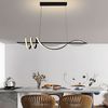 Люстра LED LHJ041-CP 100 cm BLACK
