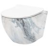 Vaso WC sospeso Rea Carlos Slim Granit Shiny