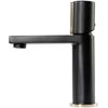 Смесител за мивка  REA ICON Black Low