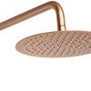 Shower set with thermostat REA Lungo Copper Brush