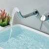 Wall Mounted faucet Rea Lungo LONG CHROM+ BOX