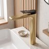 Robinet de lavabo REA Soul Gold mat black High