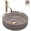 Aufsatzwaschbecken Rea Sami Beige Shiny