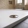 shower tray Rea Belmond White 90x120 Chrome