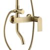 Shower set REA STORM GOLD BRUSH