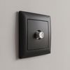 Presa Antenna con Cornice OSTE JNH012-A BLACK