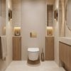 Бутон за тоалетна Rea J K011A-Q и Slim 024N Gold
