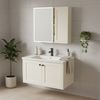 Bathroom furniture set with washbasin Monti 60cm Creme