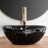 Countertop washbasin Rea Sofia Mini Black Marble Shiny