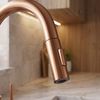 Air outlet with aerator for kitchen faucet REA Fresh Brush Copper