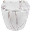 Cuvette WC suspendue Rea Carlos Slim Rimless Aiax Shiny