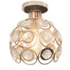 Deckenlampe Kristall Loft gold APP205-1C