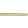 Profilé de chute latéral pour receveur de douche 100cm Brush Gold