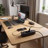 Prelungitor Multipriză 2 prize + 2x USB-A + USB-C JNH023-2B Black