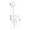 WALL LAMP BEAR G170-W LINE