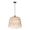 PŘÍRODNÍ BOHO ZÁVĚSNÉ STROPNÍ SVÍTIDLO APP1352-1CP 40 cm