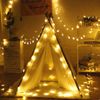 Christmas tree lights Garland LED Gold Stars