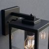 Homlokzati fali lámpa JNH038-1G Black