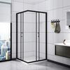 Душевая кабина Rea Vito Black Mat 80x80
